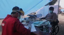 Medics in West Sulawesi risk COVID-19 while treating people injured by a devastating earthquake