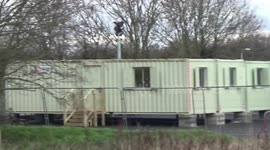 COVID-19 test center in Kings Lynn, Norfolk