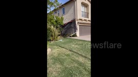 US: Strong Santa Ana Wind Causes Havoc In South California
