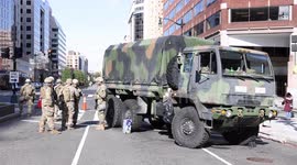 Inauguration Day: More than 25,000 National Guard drafted amid fears of more violence