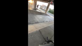 BMX Stunt Fail Caught On Camera