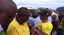 President Ramaphosa campaigns for the ANC in Mfuleni, Cape Town