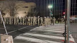 US National Guard get ready for Inauguration Day