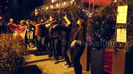 D.C. Locals Drive Off Q-Anon Protesters At Comet Ping Pong Restaurant