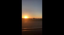 Beautiful sunset in Arkansas