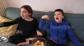 London kids' enthralled reaction to Joe Biden's presidential inauguration