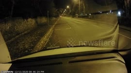 Audi breaks speed limit in dangerous UK dashcam footage