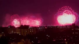 Fireworks over Washington, D.C. conclude Biden inauguration