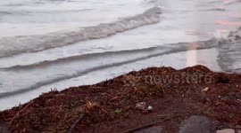 The aftermath of Storm Christoph leaves roads closed as flood waters surge across the Fens