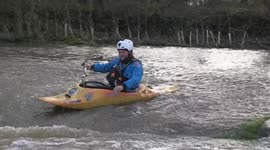 River Trent bursts its banks during Storm Christoph turning fields into waterways
