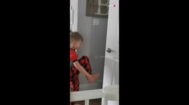 5 Year Boy Looses Tooth With A Kick
