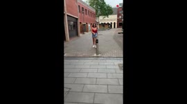 Pole Jump Hilarious Fail