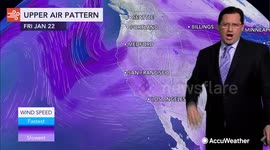 Another storm system brewing for western US
