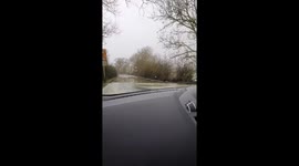 Slash Lane, Leicestershire Flooding