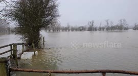 Slash lane flooding 2, Leicestershire
