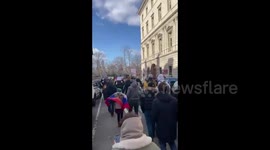 US: Protesters Demand Release Of Alexei Navalny Outside Russian Consulate In NYC 2