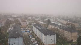 Snow in London 24.01.2021