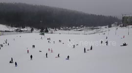 Fun day on the snow