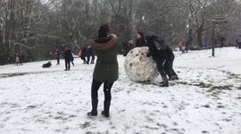 Giant snowball fail