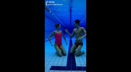 Social distancing underwater