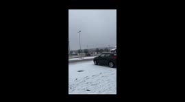 Car drifting in snow fail