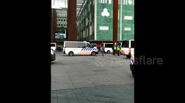 Netherlands: Police And COVID-19 Curfew Protesters Clash In Eindhoven
