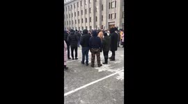 Pro-Navalny protest in Russia