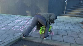 Four people arrive at court charged with criminal damage following toppling of Bristol’s Colston statue