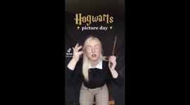 Harry Potter picture day trend