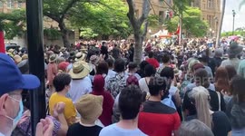 Australia: Thousands Gather For Invasion Day Rally Despite COVID-19 Restrictions 2