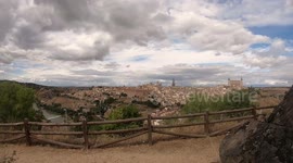 The imperial city of Toledo, Spain