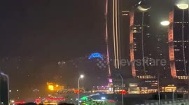Hundreds of drones crash into building in southern China due to computer malfunction