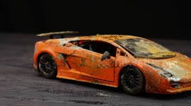 YouTuber refurbishes model Lamborghini supercar