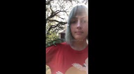Cheeky Chameleon Shocks Owner with Surprise Kiss