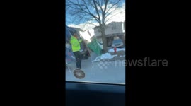 Garbage Man Dancing On The Job Proves Positive Energy Is Infectious