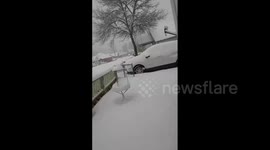 Northern California hit with heavy snow