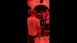 Dad shows off sick dance moves