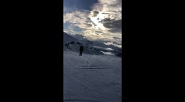 Skiing in Switzerland
