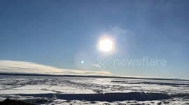 Amazing Mpemba effect in Canada
