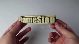 YouTuber casts gold GameStop logo amid Wall Street controversy