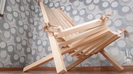 YouTuber builds awesome DIY Kentucky stick chair from wood and rope