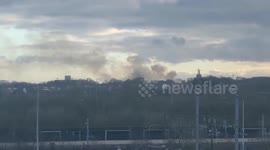 Home for asylum seekers erupts in flames in Kent