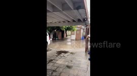 US: Hailstorm Moves Through South California 2
