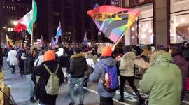 Activists occupy Wall Street after Robinhood app blocks GameStop