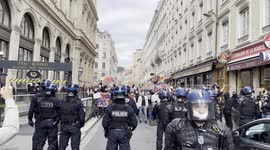 Clashes erupt between supporters and opponents of France’s bioethics bill