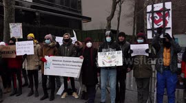 Navalny Protests: Anti-Putin demonstrators chant 'Free Navalny' at rally near UN HQ in New York