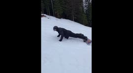 training before snowboarding