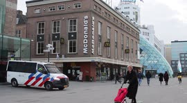 Dutch police continue to patrol streets of Eindhoven