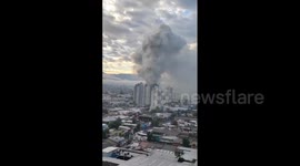 Chile: Major Fire Breaks Out At Hospital With COVID-19 Patients In Santiago