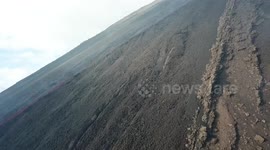 Lava Flow at Pacaya Volcano